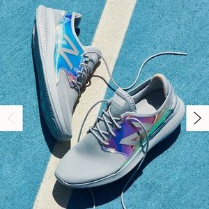 New Balance Fuel Core sneakers in chrome
